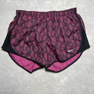 Nike Dri Fit Pink/Black Running Shorts Women’s Lined  686016-667 Size: XS